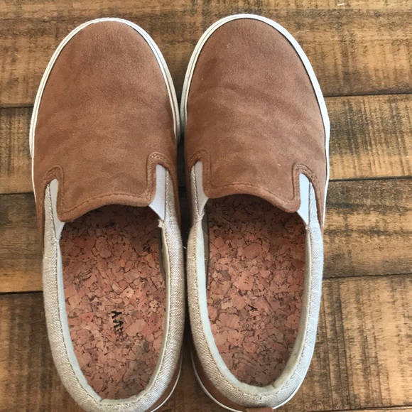 Other - Suede Slip-On Sneakers